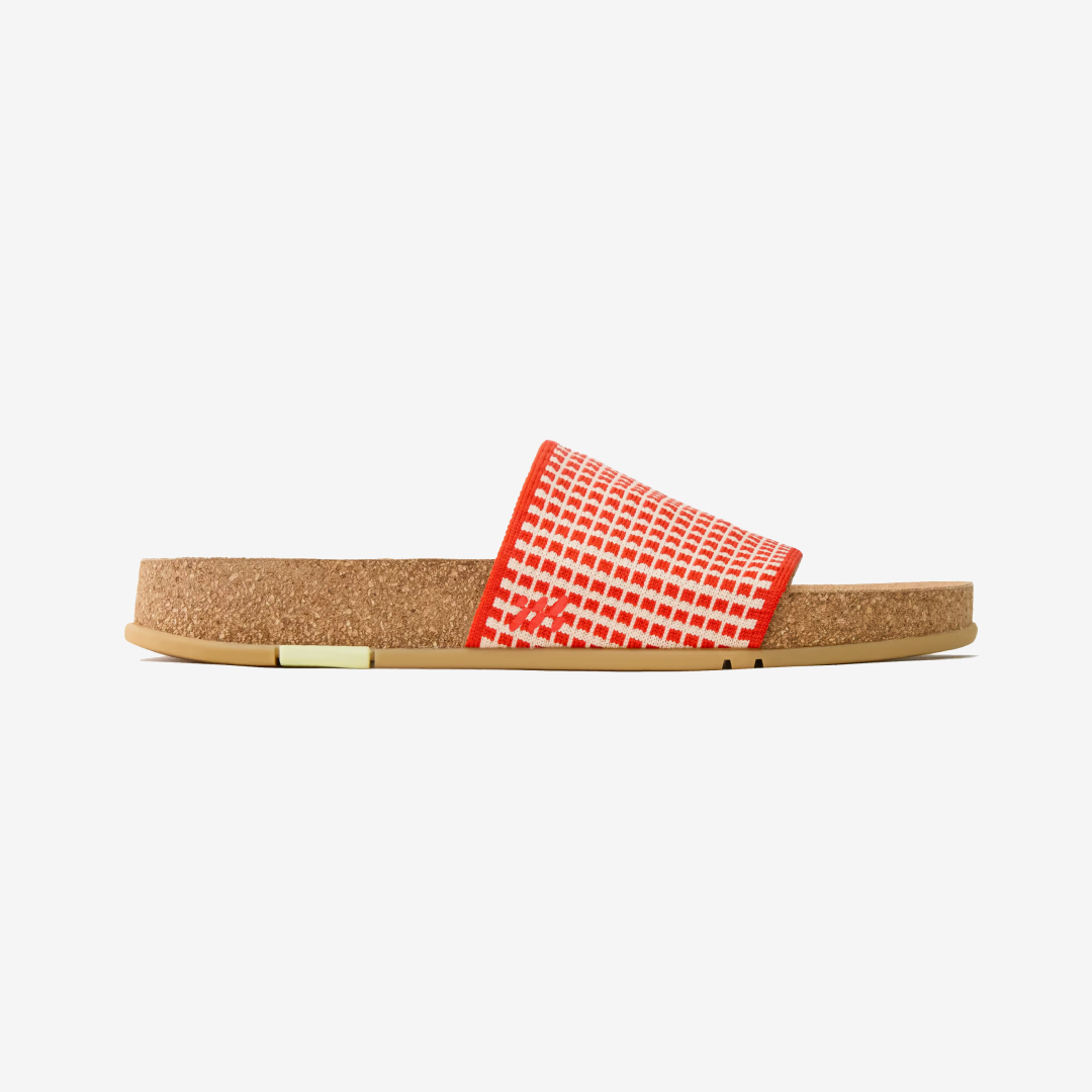 Mullen Gingham Slide - Robin