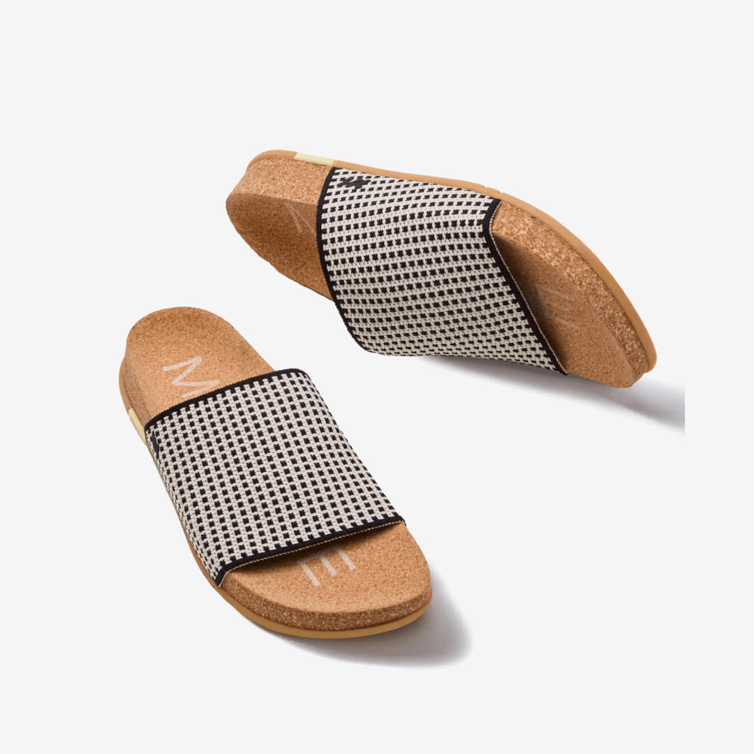 Shaw Gingham Slide - Puffin