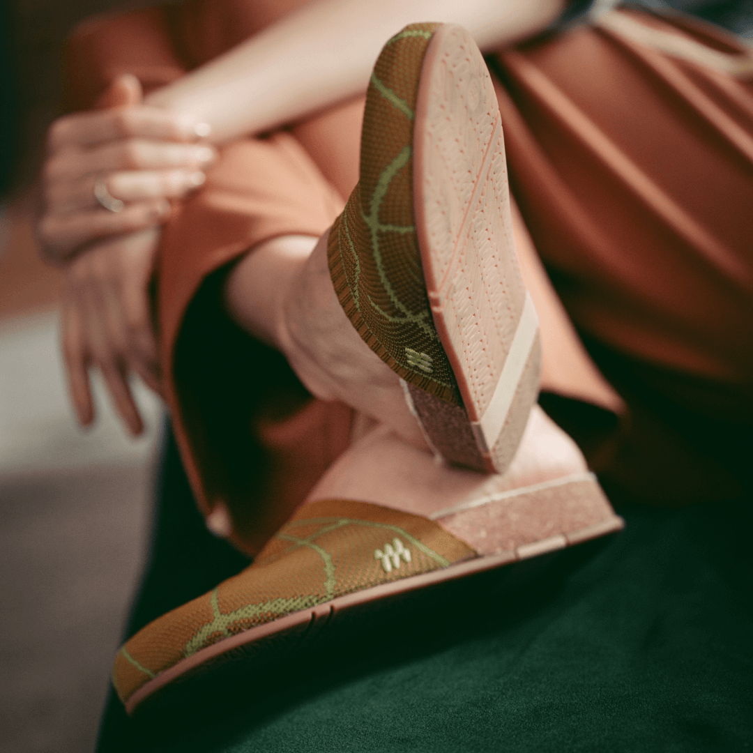 Cozy Grandpa Mule - Golden Check