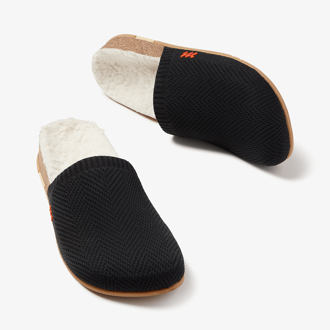 Cozy Chevron Grandpa Mule - Onyx Vee – Message HQ