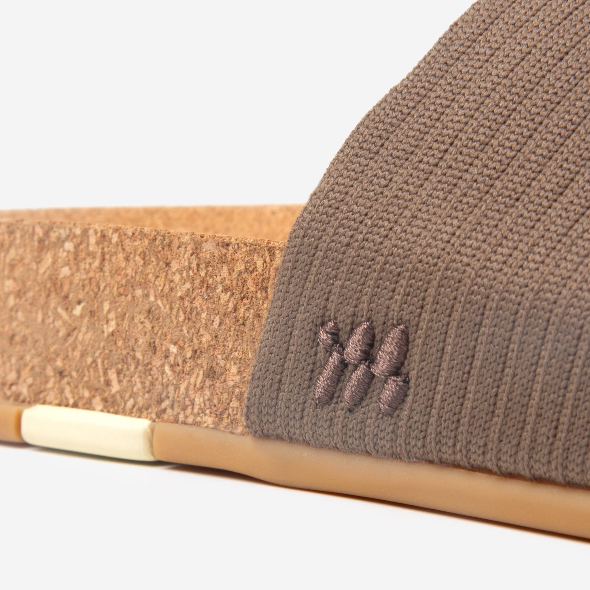 brown slide cork close-up