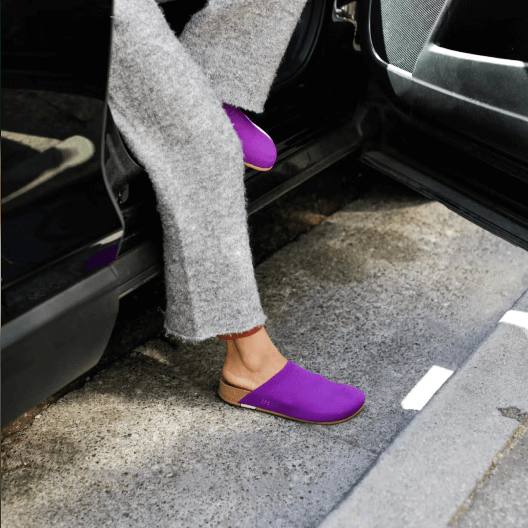 Henning Classic Mule - Violet