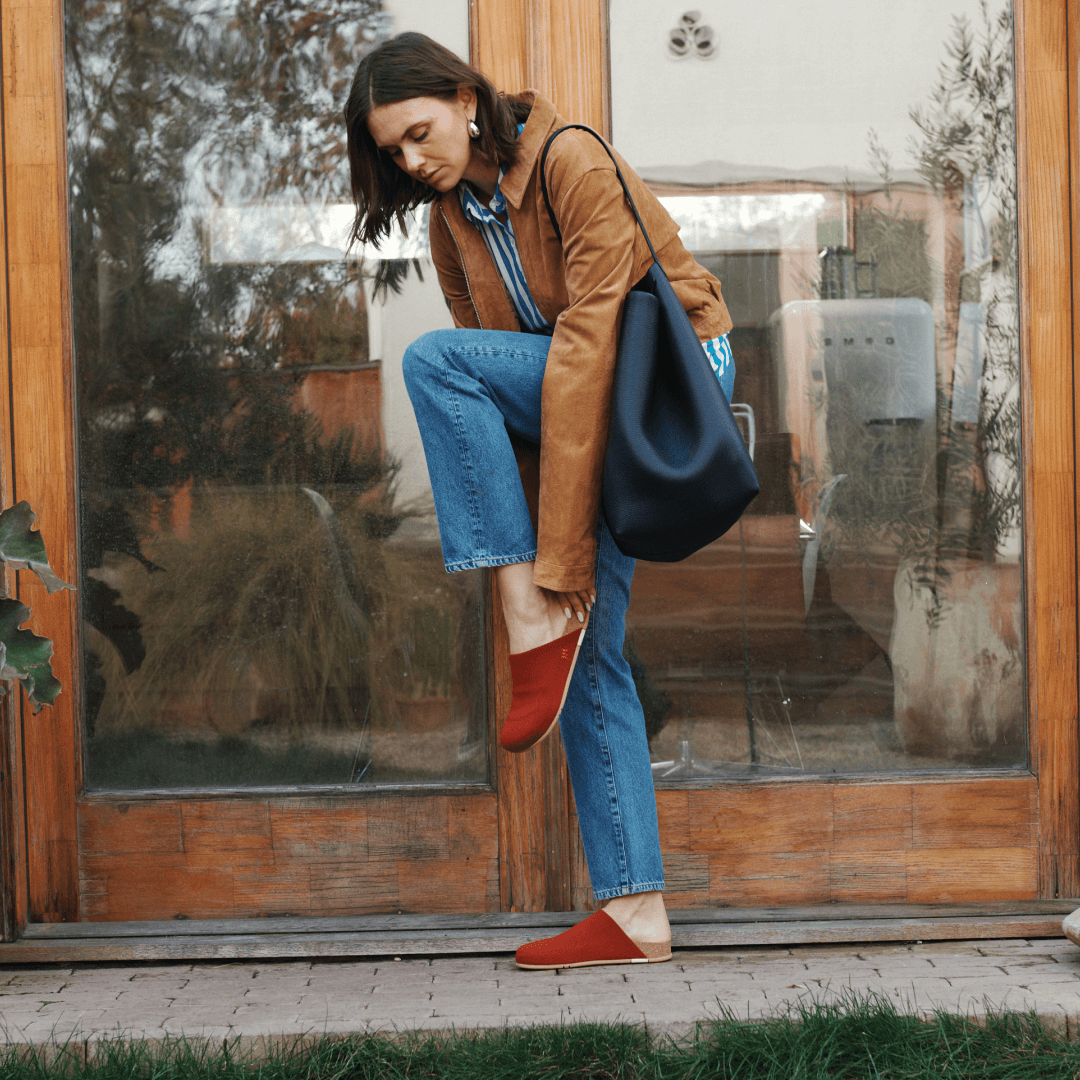 Henning Classic Mule - Rust